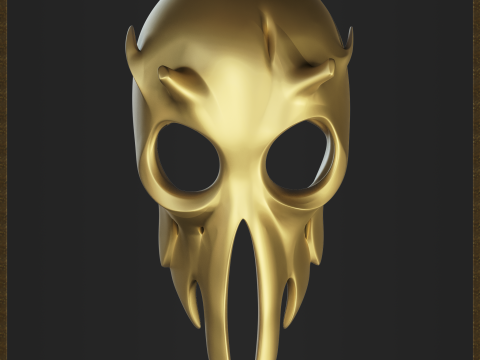 Mantis Mask Jewelry 3D Принт Модель