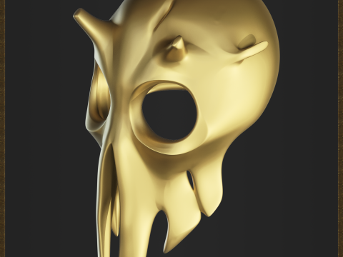 Mantis Mask Jewelry 3D Принт Модель