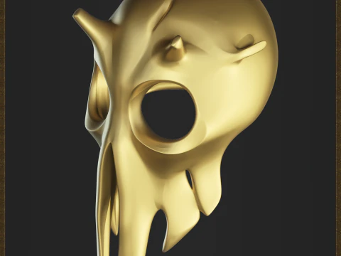 Mantis Mask Jewelry 3D Print Model