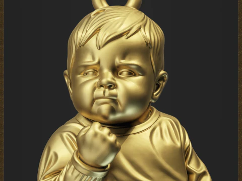 Meme Success Kid Pendant 3D Print Model