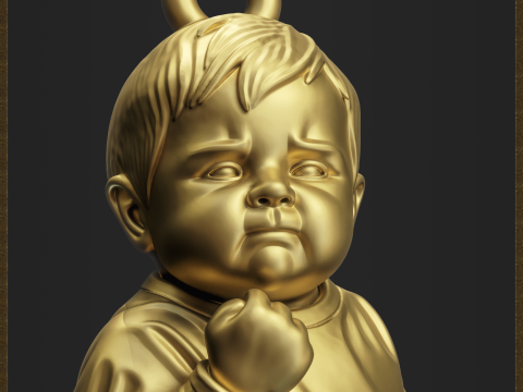 Meme Success Kid Pendant 3D-printmodel