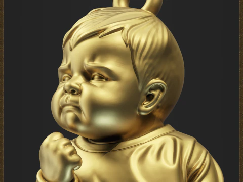 Meme Success Kid Pendant 3D Print Model