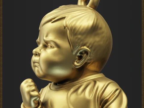 Meme Success Kid Pendant 3D Print Model