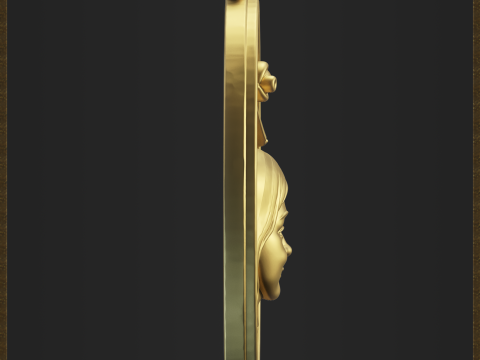 Meme Disaster Girl Abstract Pendant Modelo de Impressão 3D
