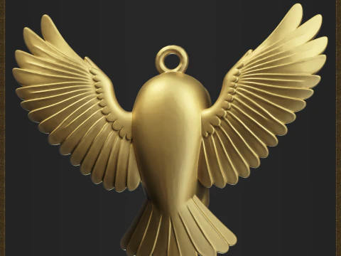 Night Owl Forest Guardian Charm 3D Print Model