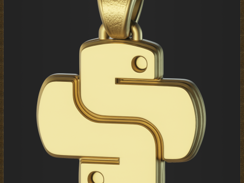 Python Programming Pendant Modèles 3D en vedette