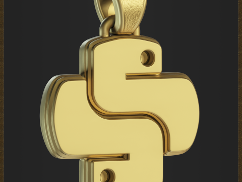 Python Programming Pendant Modèles 3D en vedette