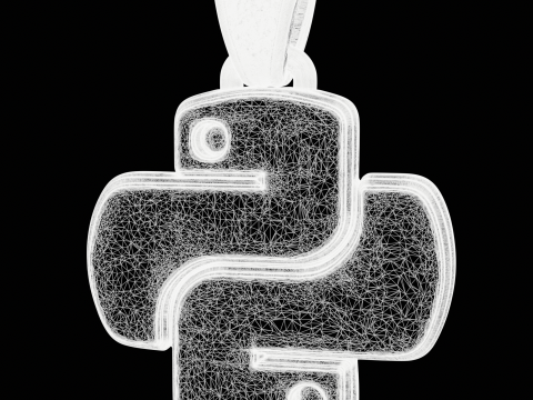 Python Programming Pendant Modèles 3D en vedette