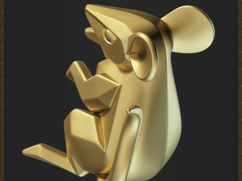 Printable Mouse Jewelry Design Modelo de impresión 3D