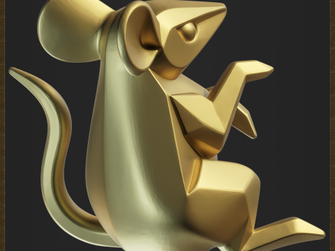 Printable Mouse Jewelry Design Modelo de impresión 3D