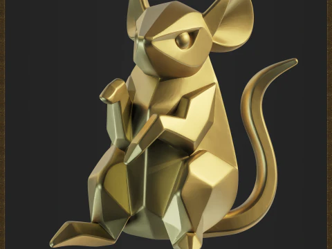 Printable Mouse Jewelry Design 3D Print Model