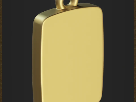 Tech Python Jewelry Charm 3D Print Model