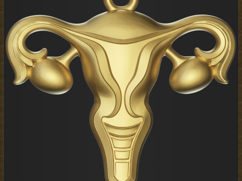 Abstract Female Symbol 3D 打印模型