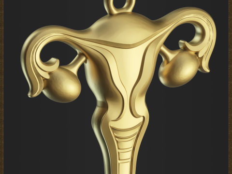 Abstract Female Symbol 3D 打印模型
