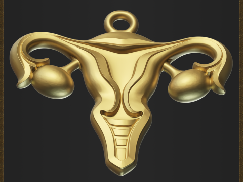 Abstract Female Symbol 3D 打印模型