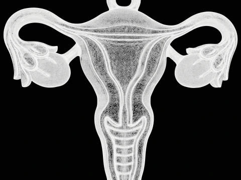 Joias com s&iacute;mbolos femininos abstratos Modelo de Impressão 3D