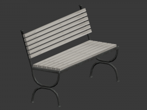 bench05 3D Model