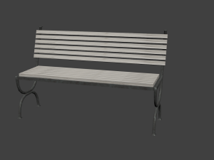 bench05 Modelo 3D