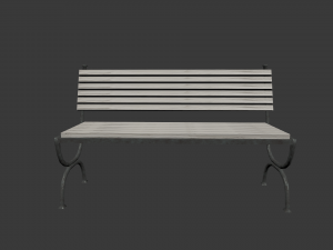 bench05 Modelo 3D