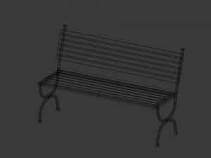 bench05 Modelo 3D