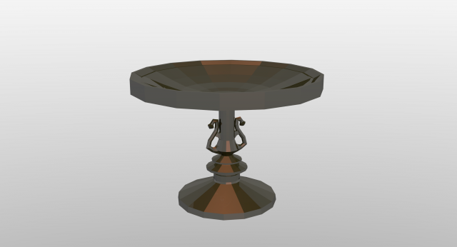 little birdbath 3D मॉडल .c4d .max .obj .3ds .fbx .stl .blend 