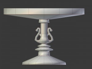 little birdbath 3D मॉडल