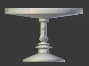 little birdbath 3D मॉडल