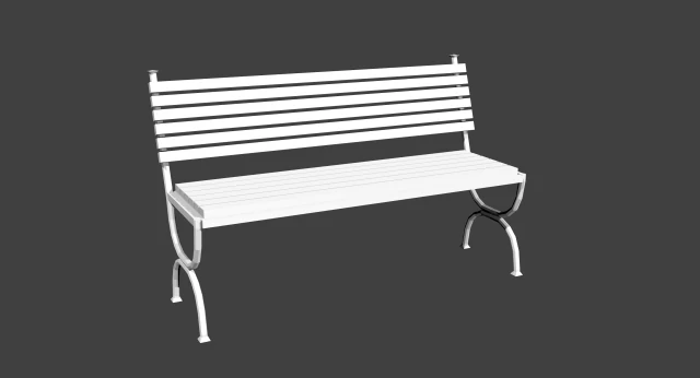 bench05 printable 3D Print Model .c4d .max .obj .3ds .fbx .stl .blend