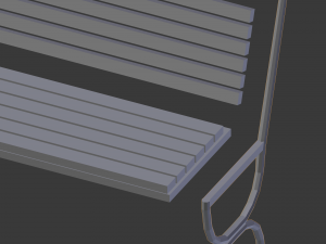 bench05 printable 3D 프린트 모델