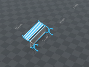 bench05 printable 3D 프린트 모델