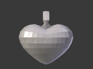 amulet serca Model do druku 3D