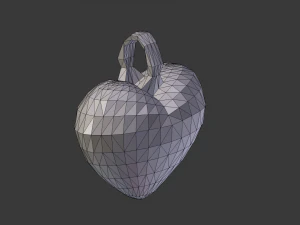 amulet serca Model do druku 3D