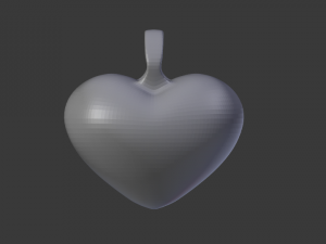 heart amulet Modelo de Impressão 3D