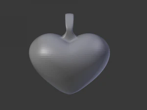 amulet serca Model do druku 3D