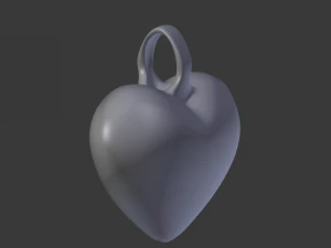 amulet serca Model do druku 3D