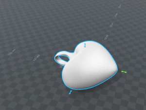 amulet serca Model do druku 3D