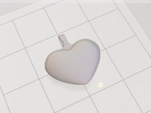 amulet serca Model do druku 3D