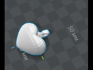 amulet serca Model do druku 3D