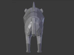लकड़बग्धा 3D प्रिंट मॉडल