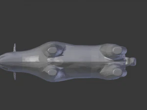 लकड़बग्धा 3D प्रिंट मॉडल