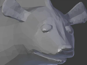 लकड़बग्धा 3D प्रिंट मॉडल