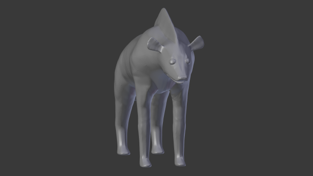 Download hyena 3D Model