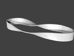 classic mobius strip 3D Baskı Modeli