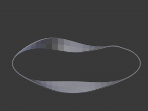 classic mobius strip 3D Baskı Modeli