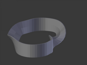 classic mobius strip 3D Baskı Modeli