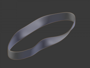classic mobius strip 3D Baskı Modeli