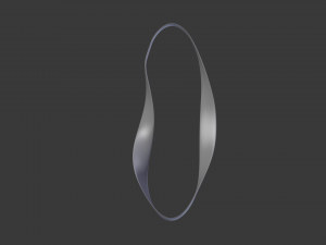 classic mobius strip 3D Baskı Modeli