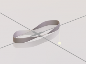 classic mobius strip 3D Baskı Modeli