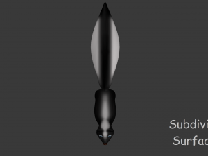 cartoon skunk 3D Модель