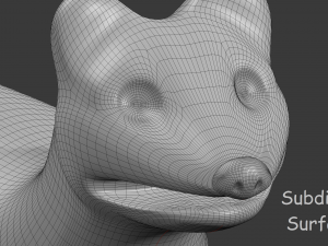 cartoon skunk 3D Модель
